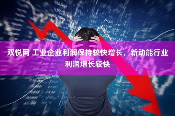双悦网 工业企业利润保持较快增长，新动能行业利润增长较快