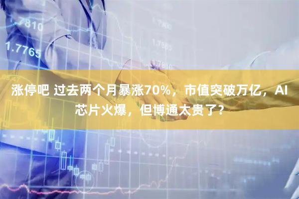 涨停吧 过去两个月暴涨70%，市值突破万亿，AI芯片火爆，但博通太贵了？