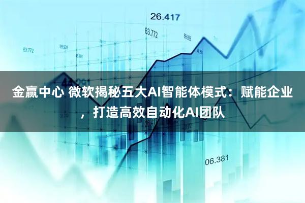 金赢中心 微软揭秘五大AI智能体模式：赋能企业，打造高效自动化AI团队
