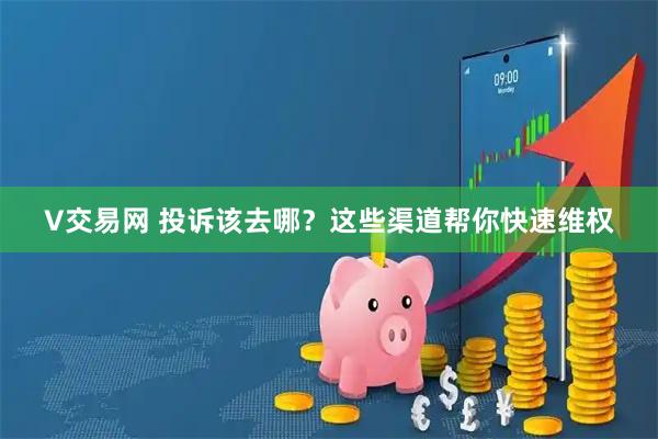 V交易网 投诉该去哪?这些渠道帮你快速维权