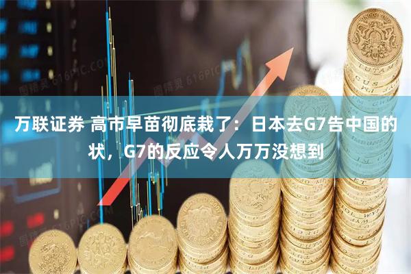 万联证券 高市早苗彻底栽了：日本去G7告中国的状，G7的反应令人万万没想到